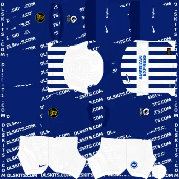 Nike Brighton FC Dream League Soccer Home Kits 2023-24