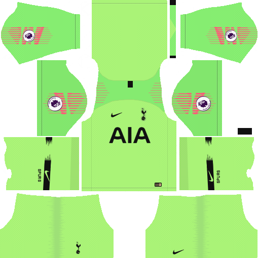 Tottenham Hotspur Goalkeeper 2018-19 Kit Dream League Soccer Kits URL 512x512 Away