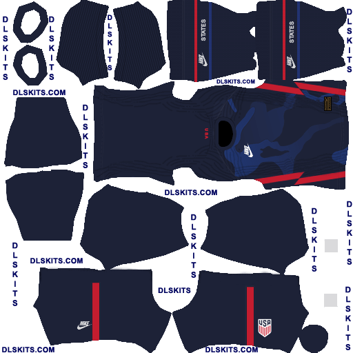 Nike USA 2020 Away Dream League Soccer Kits