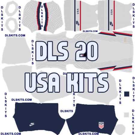 NIKE USA 2020 Dream League Soccer Kits | DLS 20 Kits