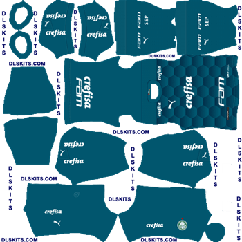 Palmeiras 2020 Goalkeeper Away Dream League Soccer Kits