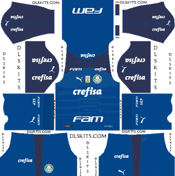 Palmeiras Kit 2019-2020 - Dream League Soccer Kits and Logo Palmeiras Goalkeeper Home Kit 2019 - DLS 19 Kits - Dream League Soccer Kits URL 512x512