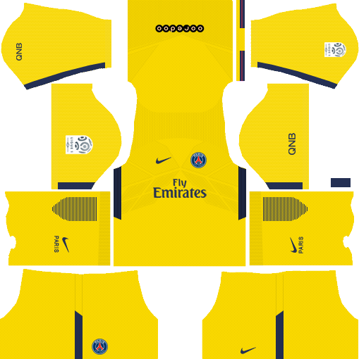 Dream League Soccer Kits PSG 512x512 URL 2017-2018