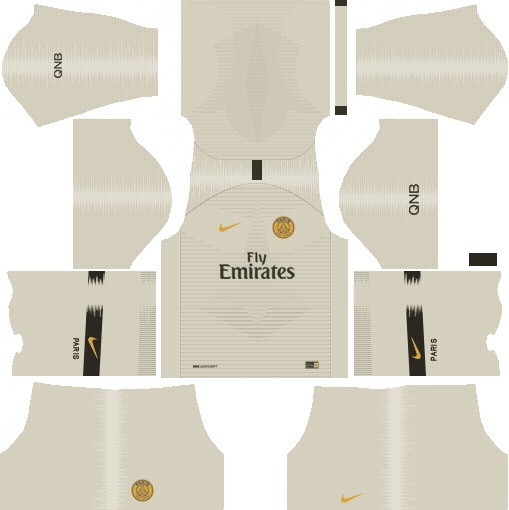 Paris Saint Germain (PSG) Away 2018-19 Dream League Soccer Kits URL 512x512