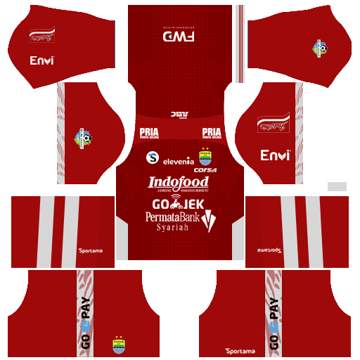 Persib Bandung 2018-19 Dream League Soccer Kits & Logo Goalkeeper Persib Bandung 2018-19 Dream League Soccer 512x512 Kits URL - Home