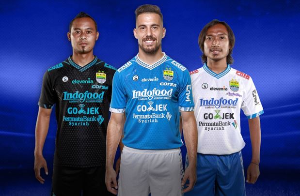 Persib Bandung 2018-19 Dream League Soccer Kits & Logo