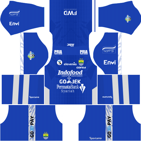Persib Bandung 2018-19 Dream League Soccer Kits & Logo Persib Bandung 2018-19 Dream League Soccer Kits 512x512 URL - Home