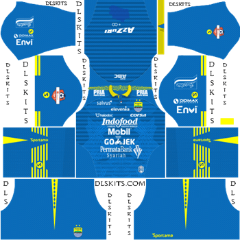 Persib Bandung 2019 Dream League Soccer Kits & Logo