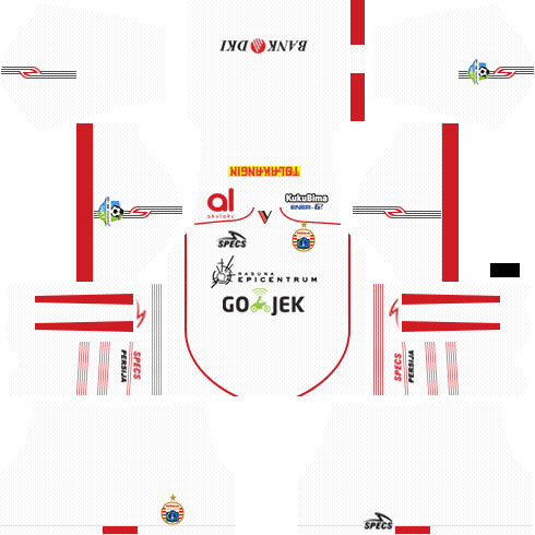 Kit Dream League Soccer Persija Jakarta 2018-19 Kits 512x512 URL Away