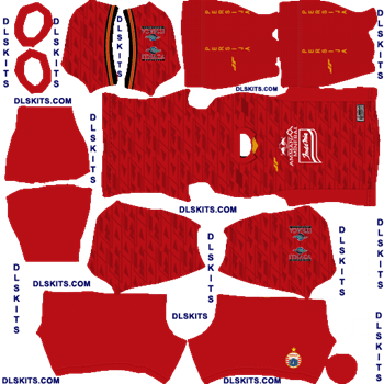 Persija Jakarta 2020-21 Dream League Soccer Kits | DLS 20 Kits Persija Jakarta Home Dream League Soccer Kits 2020