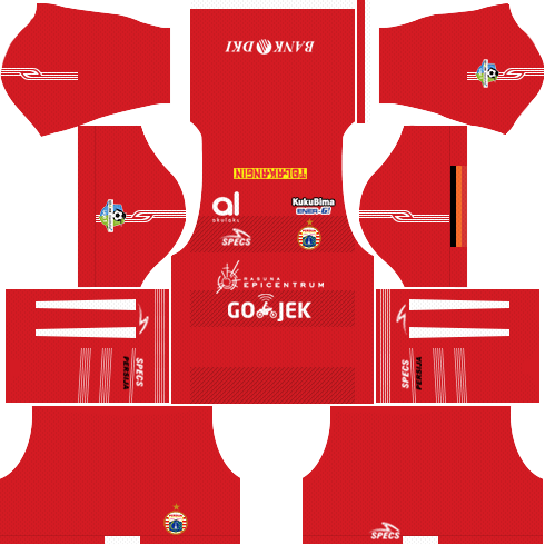 Kit Dream League Soccer Persija Jakarta 2018-19 Kits URL
