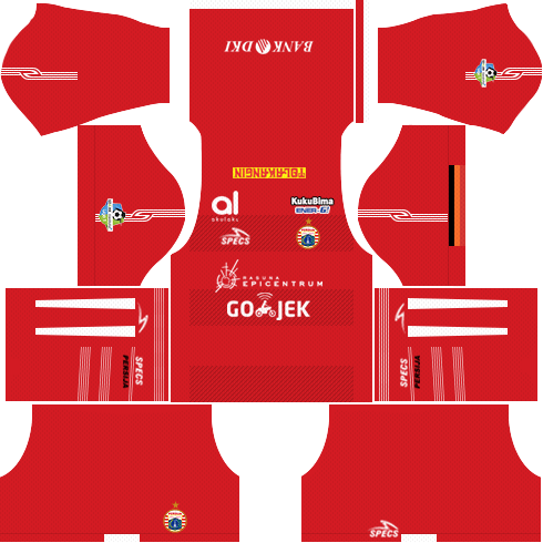Kit Dream League Soccer Persija Jakarta 2018-19 Kits 512x512 URL