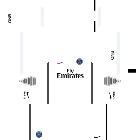 Paris Saint Germain PSG Kit 2016-17 Dream League Soccer Kits