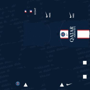 Dream League Soccer Kits PSG 2022