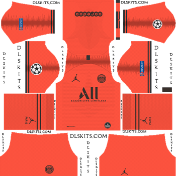 Paris Saint-Germain (PSG) 2019-2020 Dream League Soccer Kits Dream League Soccer Kits PSG Away Kit 2019-20