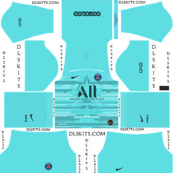 Paris Saint-Germain (PSG) 2019-2020 Dream League Soccer Kits Dream League Soccer Kits PSG Goalkeeper Away Kit 2019-20