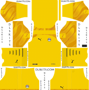 Puma Egypt Goalkeeper Away Kit 2019 - DLS 19 Kits - Dream League Soccer Kits URL
