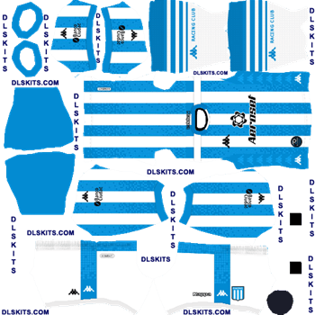Racing Club 2020 Home Dream League Soccer Kits