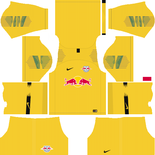 Dream League Soccer Goalkeeper Away RB Leipzig 2018-19 Kits URL 512x512