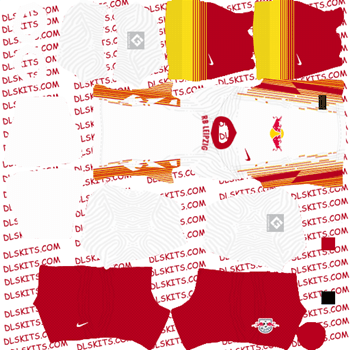 RB Leipzig Home Kit 2020 for Dream League Soccer Kits - DLS 21 Kits