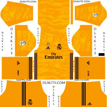 Dream League Soccer Kits Real Madrid 2019-20 Goalkeeper Home Kit