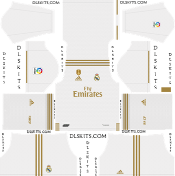 Dream League Soccer Kits Real Madrid 2019-20 Home Kit