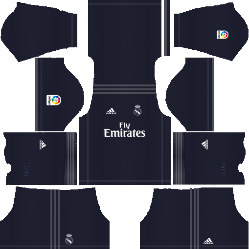 Dream League Soccer Real Madrid Kits 2018-2019 URL 512x512 AWAY