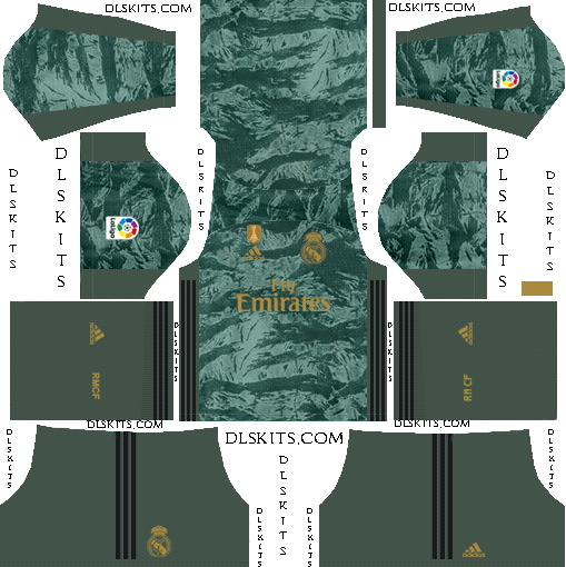 Dream League Soccer Real Madrid Goalkeeper Away Kit 2019-20