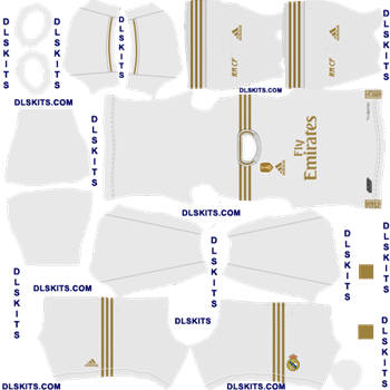 Real Madrid Home Dream League Soccer Kits