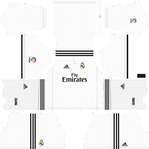 Dream League Soccer Real Madrid Kits 2018-2019 URL 512x512