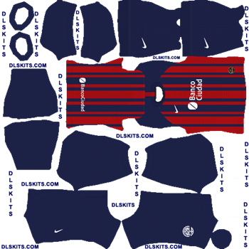 San Lorenzo Home Dream League Soccer Kits 2020
