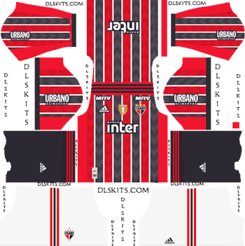 Sao Paulo FC Away Kit 2019-20 - DLS 19 Kits - Dream League Soccer Kits URL