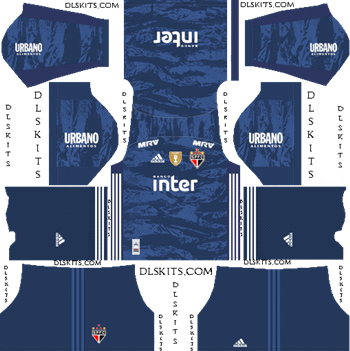 Sao Paulo FC Goalkeeper Home Kit 2019-20 - DLS 19 Kits - Dream League Soccer Kits URL