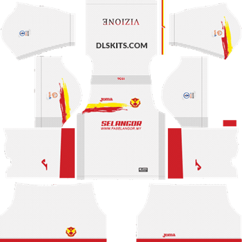 Selangor 2019 Kit Away - DLS Kits - Dream League Soccer Kits 5112x512 URL