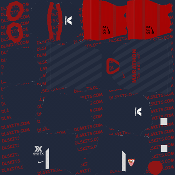 Sevilla FC Third Kit 2020 - Dream League Soccer Kits - DLS 20 Kits