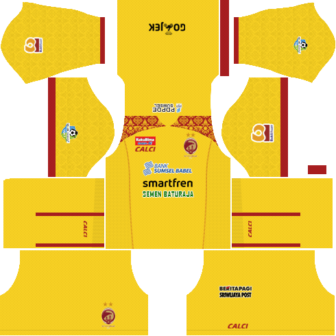 Sriwijaya FC Kit 2018 Dream League Soccer Kits and Logo