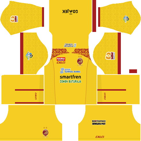 Sriwijaya FC Kit 2018 Dream League Soccer Kits 512x512 URL