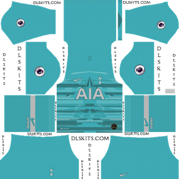 Tottenham Hotspur 2019-2020 Dream League Soccer Kits Dream League Soccer Kits Tottenham Hotspur Goalkeeper Home Kit 2019-20