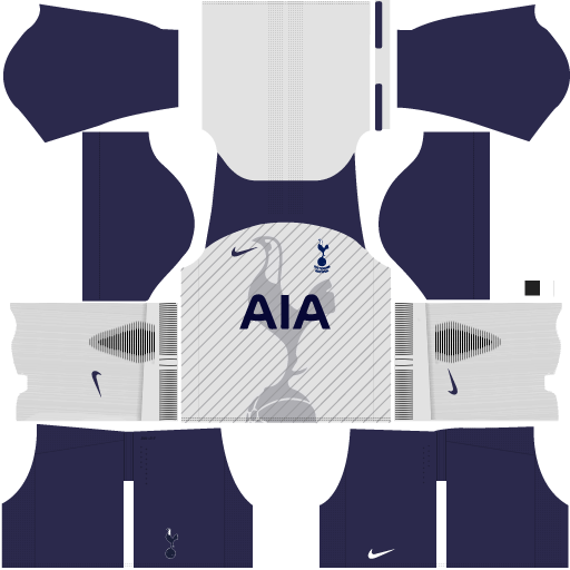 Tottenham Hotspur Dream League Soccer Kits 2017-2018 {DLS Kits and Logo}