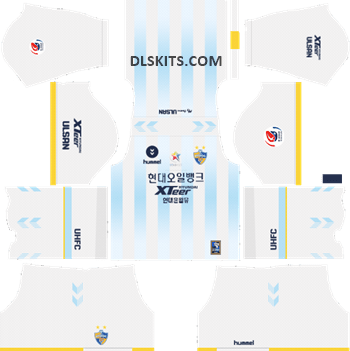 Ulsan Hyundai Away Kit 2019 - DLS Kits - Dream League Soccer Kits URL 512X512