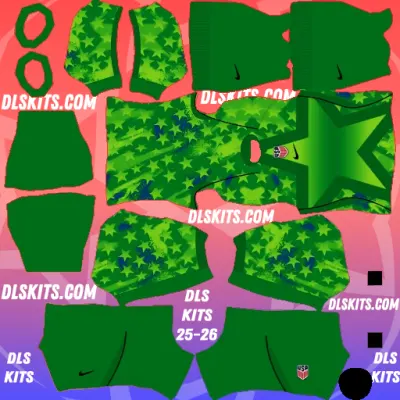 United States Goalkeeper Home DLS Kits 2026