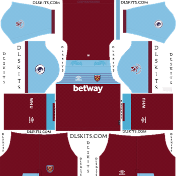 West Ham United FC 2019-2020 Dream League Soccer Kits