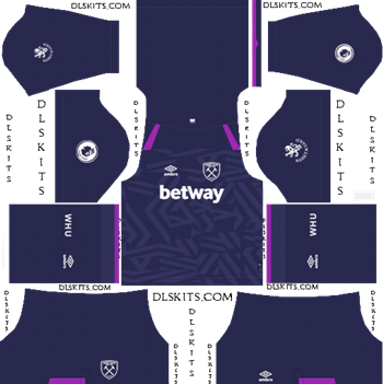 Dream League Soccer Kits West Ham United Third Kit 2019-2020