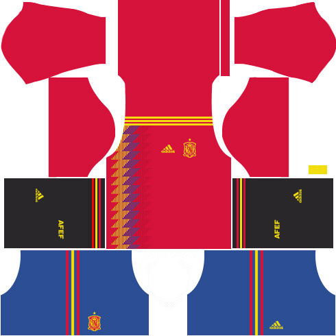 Spain World Cup 2018 Dream League Soccer Kits with Logo URL