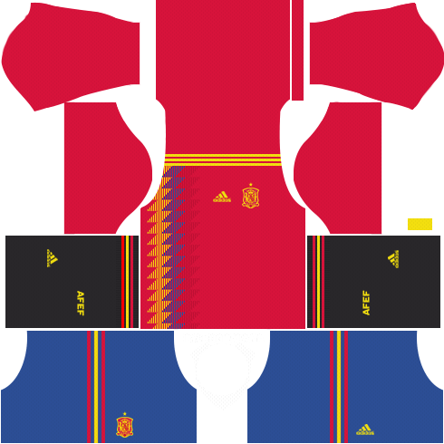 Spain World Cup 2018 Dream League Soccer Kits with Logo URL Spain World Cup 2018 Dream League Soccer Kits 512x512 URL (Home)